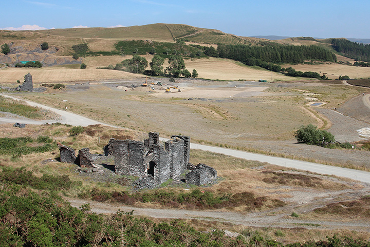 Wide view of Frongoch
