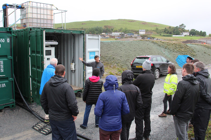 MineXchange visit to Frongoch, 2018