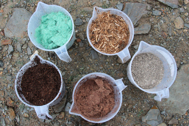 Hydroseeding ingredients