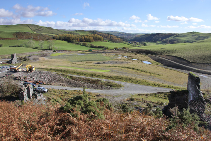 Frongoch Mine, October 2018