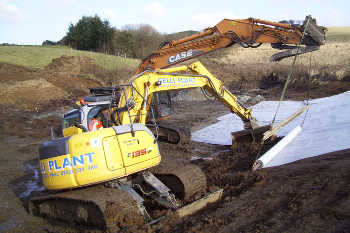 Frongoch Stream Diversion 2011