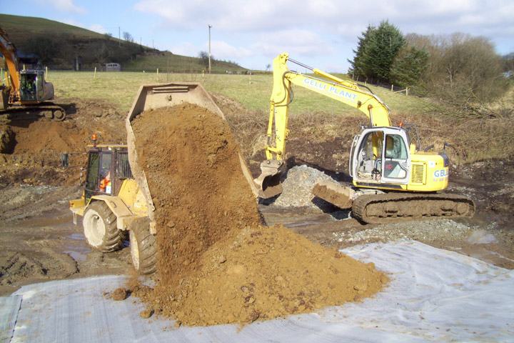 Frongoch Stream Diversion 2011
