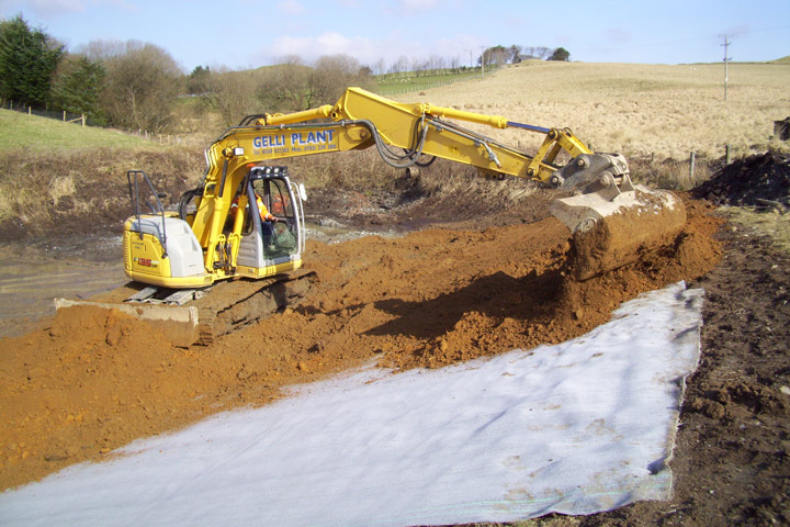 Frongoch Stream Diversion 2011