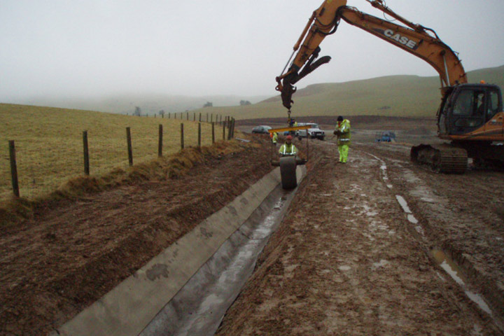 Frongoch Stream Diversion 2011