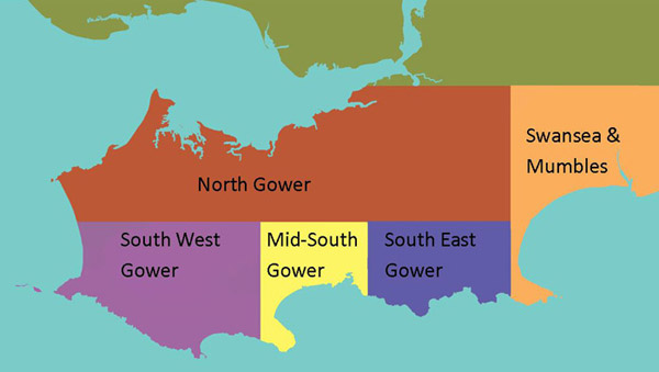 Gower map